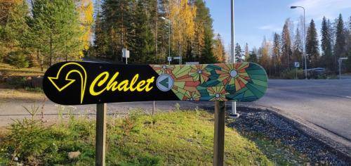 risteys vuokramökki Himos Chalet